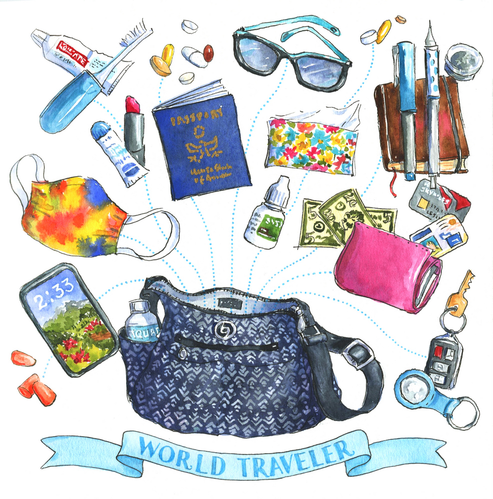 Compact Carrier for Travel Art Supplies - Leslie Fehling - Everyday Artist